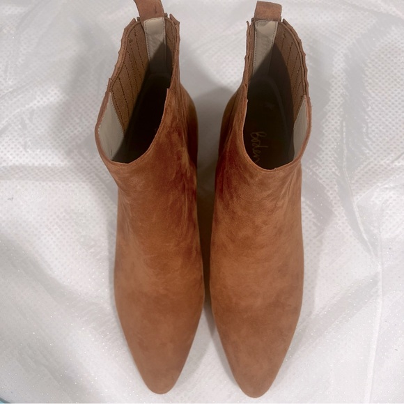 Boden NWOT Western Ankle Boots in Tan Women’s Sz 39 (US 8) - Picture 4 of 12